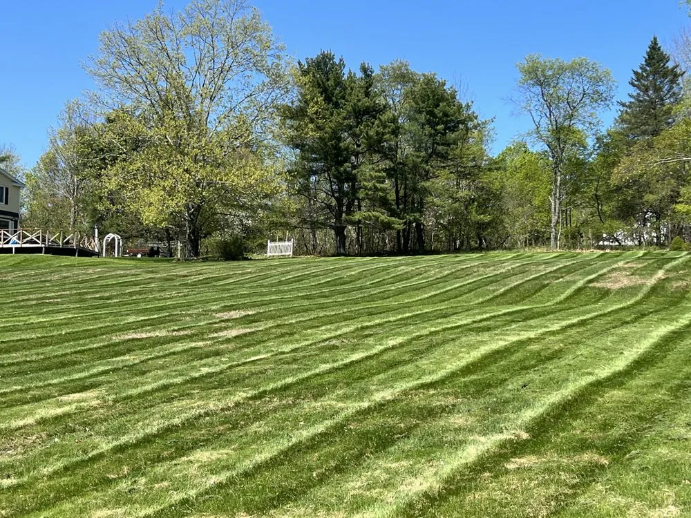 Professional outdoor landscaping for year-round maintenance in Orland, ME by Grindle’s Lawn Care & Snow Removal