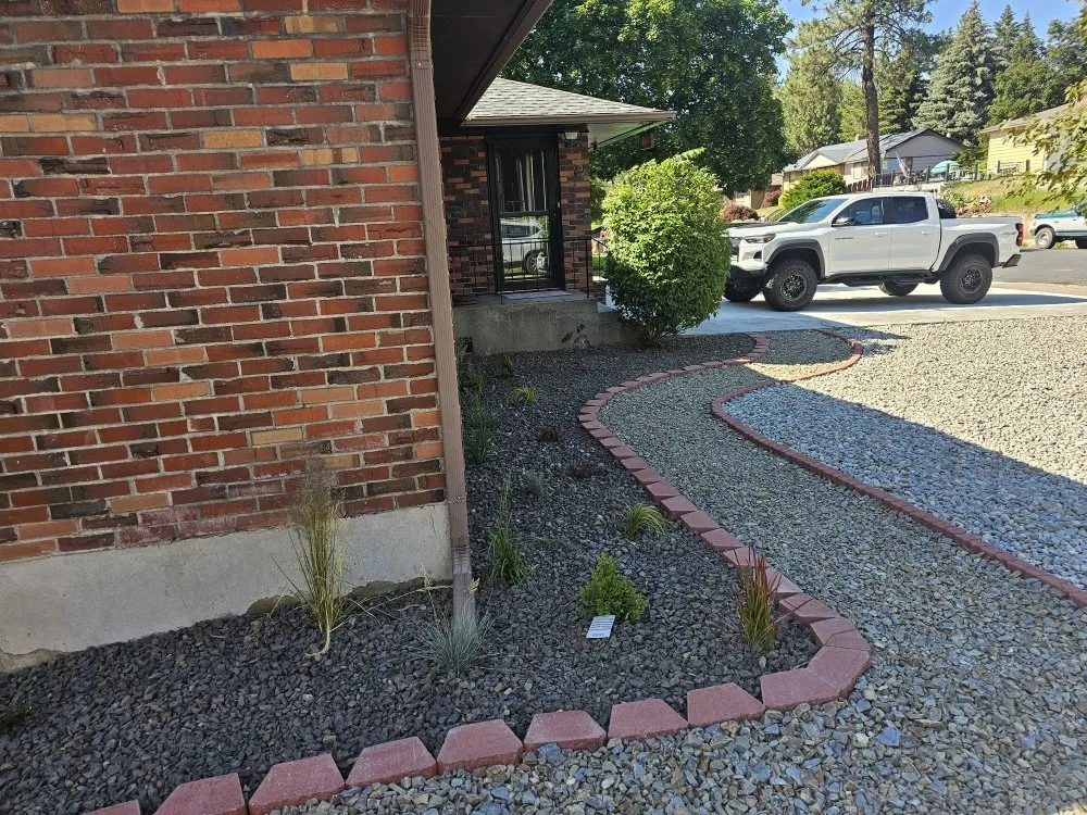 Affordable residential landscaping for homes in Spokane, WA by Grindstone Industries