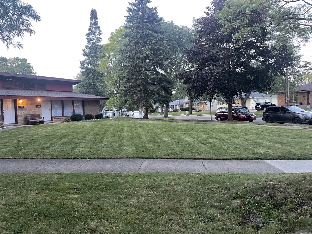 Local yard cleanup service in Grand Rapids, MI by GrindStone Lawn and snow