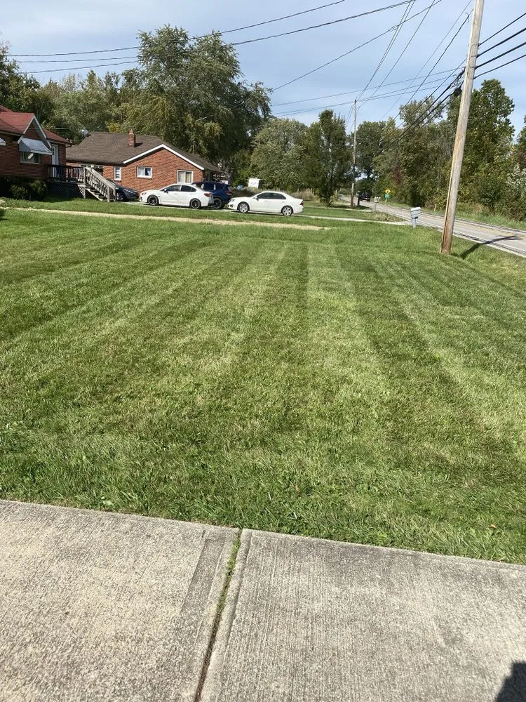 Professional landscape design in Berea, OH by Grindstone Lawn Care