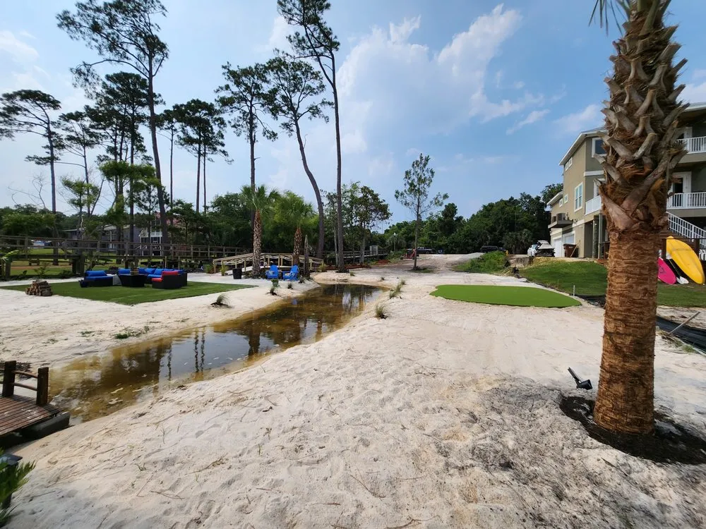 Local yard maintenance for outdoor upgrades in Crestview, FL by Grindstone Site Development