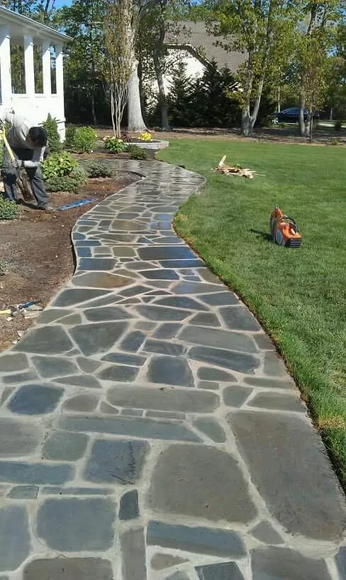 Custom lawn care service with custom design across Seaville, NJ - Griswold Landscaping