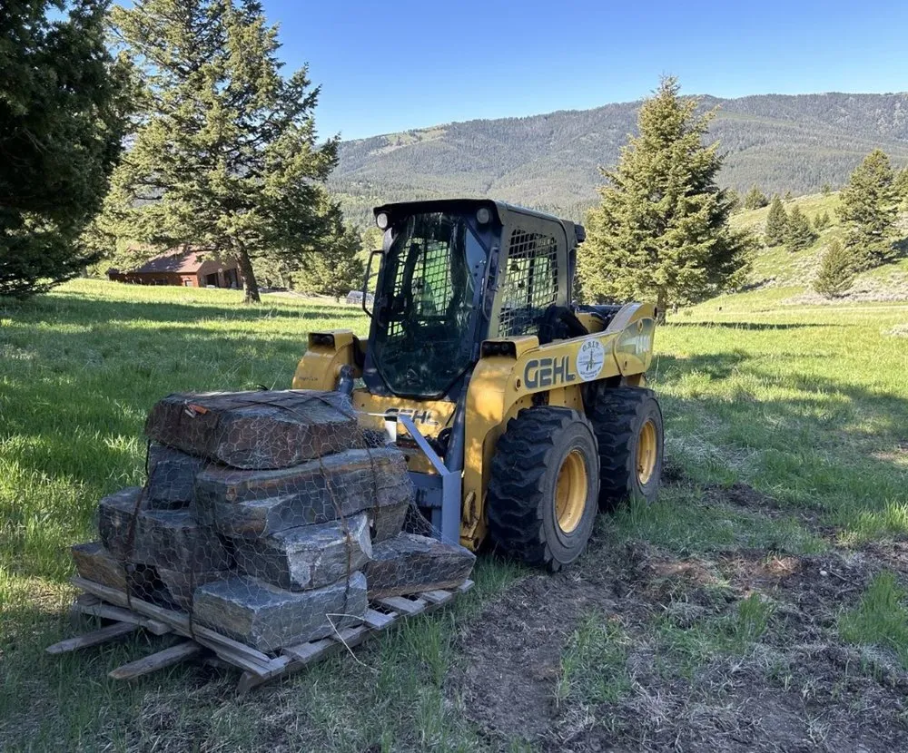 Professional outdoor landscaping in Three Forks, MT by GRIT Land Partners