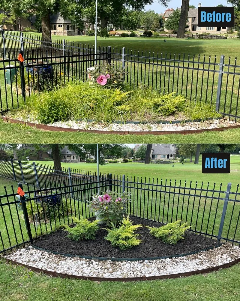 Affordable lawn mowing service for outdoor upgrades across Claremore, OK - Grit'N Grime Outdoor Services