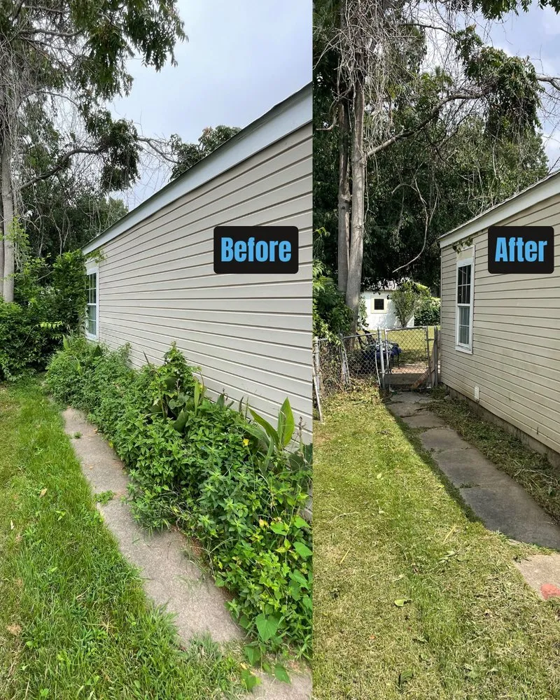 Professional lawn care service for outdoor upgrades in Claremore, OK by Grit'N Grime Outdoor Services