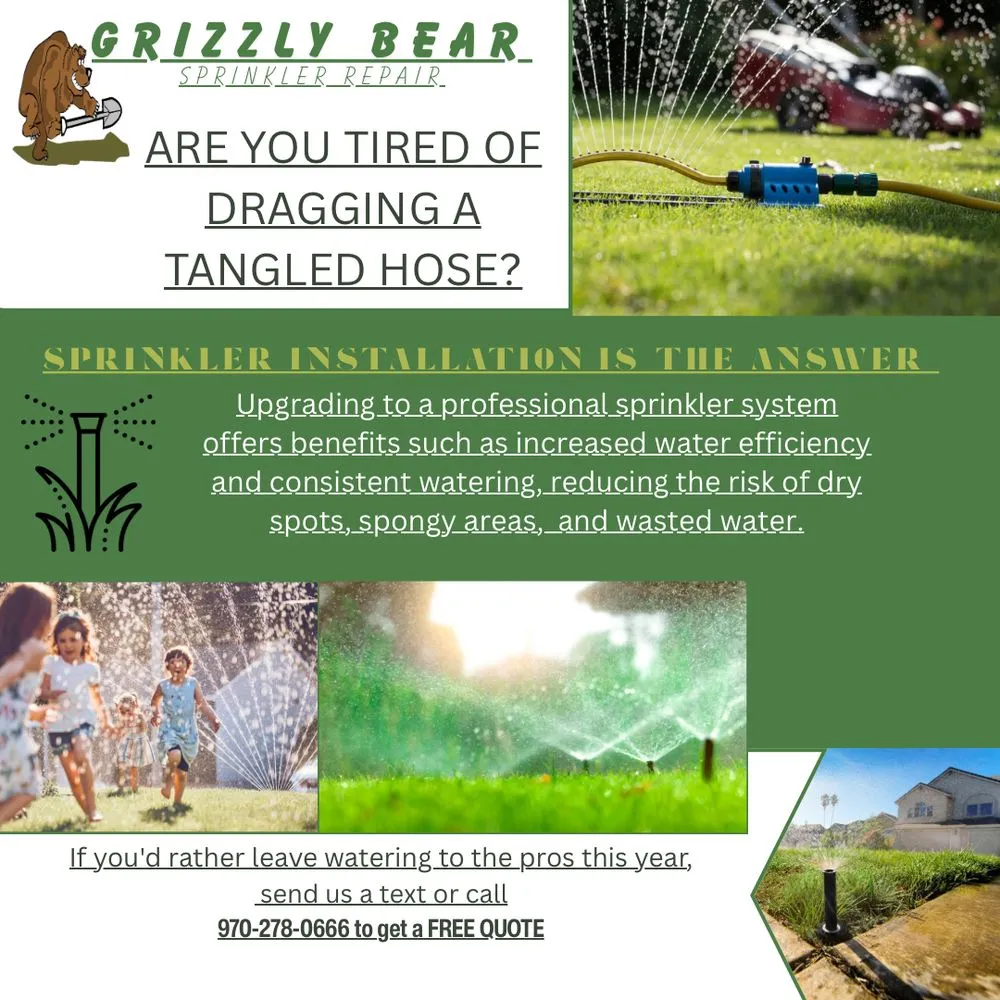 Custom residential landscaping in Loveland, CO by Grizzly Bear Sprinkler Repair
