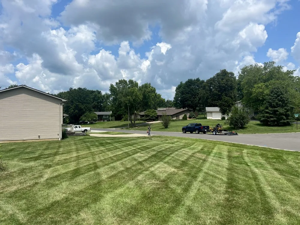 Local garden landscaping with custom design across Decatur, IL - Grizzly Greens