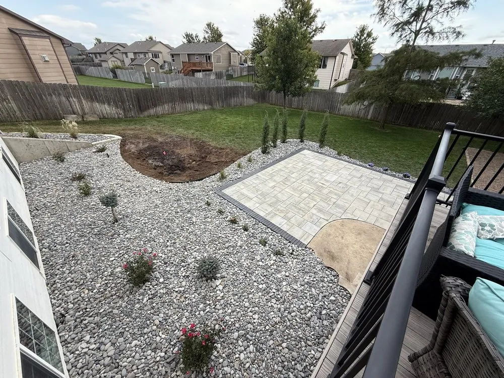 Affordable yard cleanup service in Garnett, KS by Grizzly Landscape