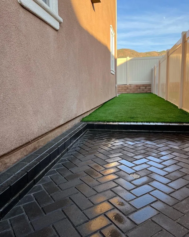 Expert yard cleanup service with custom design in Lake Elsinore, CA by Grizzly Landscape