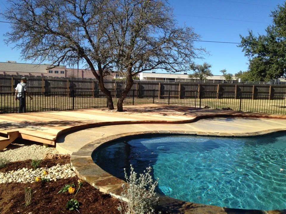 Custom outdoor landscaping in Nolanville, TX - Grizzly Lawn & Home
