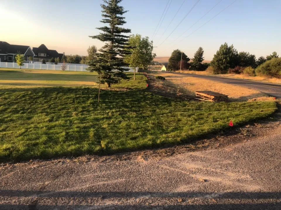 Local outdoor landscaping in Idaho Falls, ID by Grizzly Turf Pros