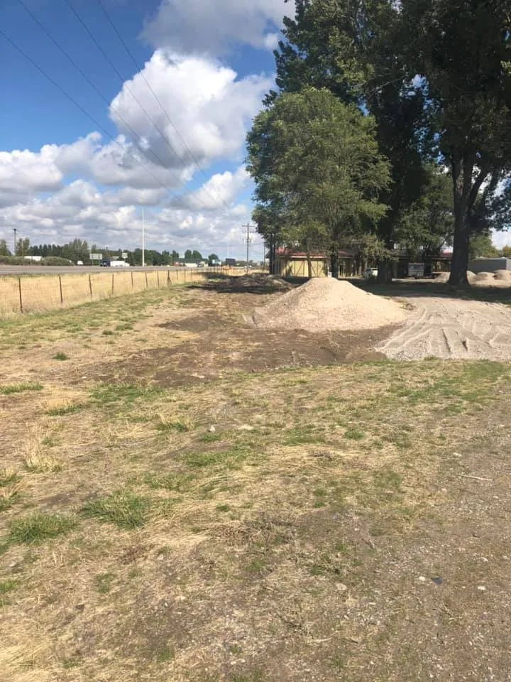Custom landscape installation in Idaho Falls, ID - Grizzly Turf Pros