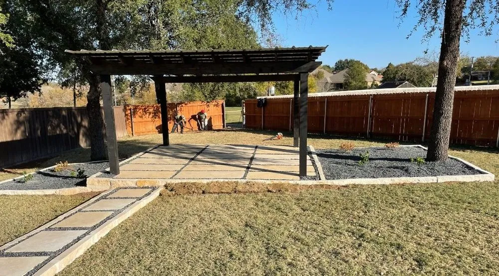 Expert landscaping services in Nolanville, TX by Grizzly's Hidden Falls Nursery & Landscaping