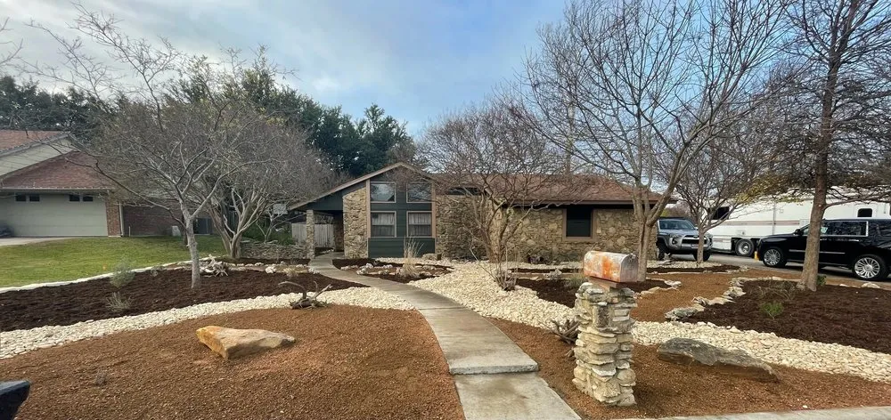 Affordable landscape design for beautiful yards in Nolanville, TX by Grizzly's Hidden Falls Nursery & Landscaping