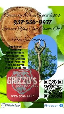 Grizzly's Tree Specialist's Logo