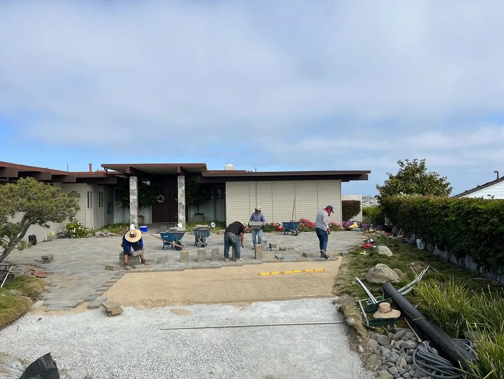 Top-rated garden landscaping with custom design in Orange, CA by GRL Pavers And Outdoor Elements