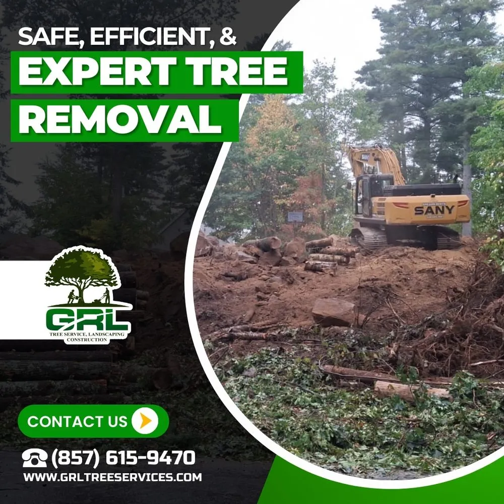 Custom outdoor landscaping experts serving Lynn, MA - Grl Tree Services Landscaping & Construction