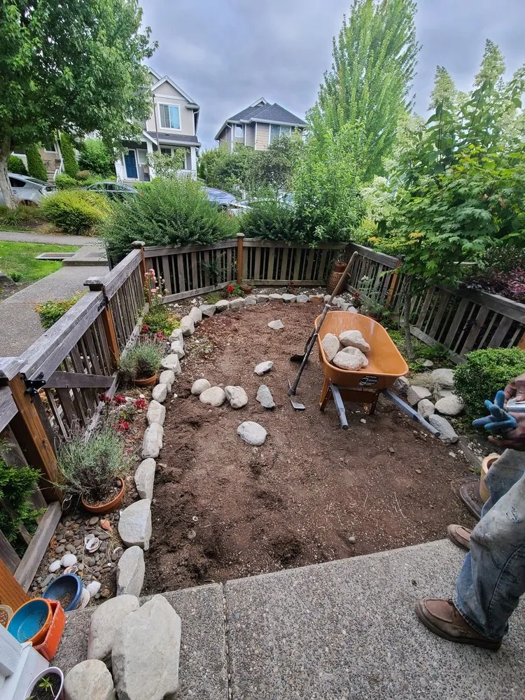 Custom landscape design in Seattle, WA by GRN Space Landscapes