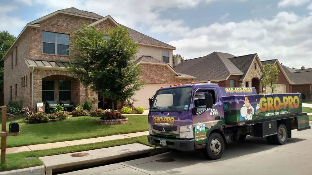 Top-rated garden landscaping with custom design in Sanger, TX by Gro-Pro Horticulture Services