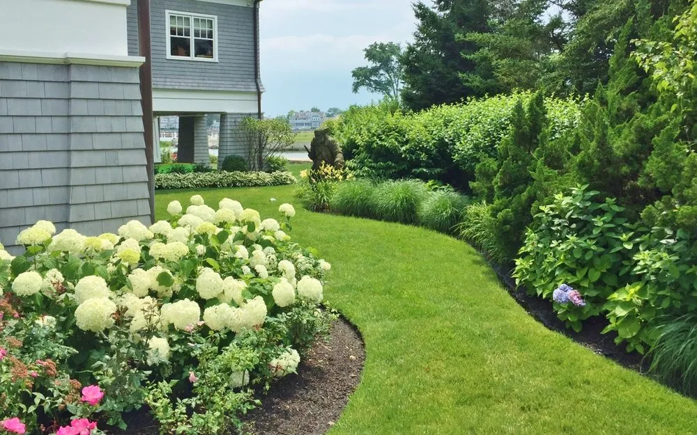Expert landscape installation in Old Greenwich, CT by Gro Pro Landscape
