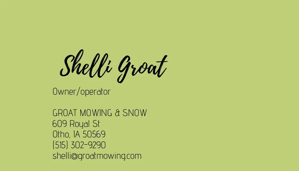 Top-rated lawn mowing service with custom design across Otho, IA - Groat Mowing & Snow