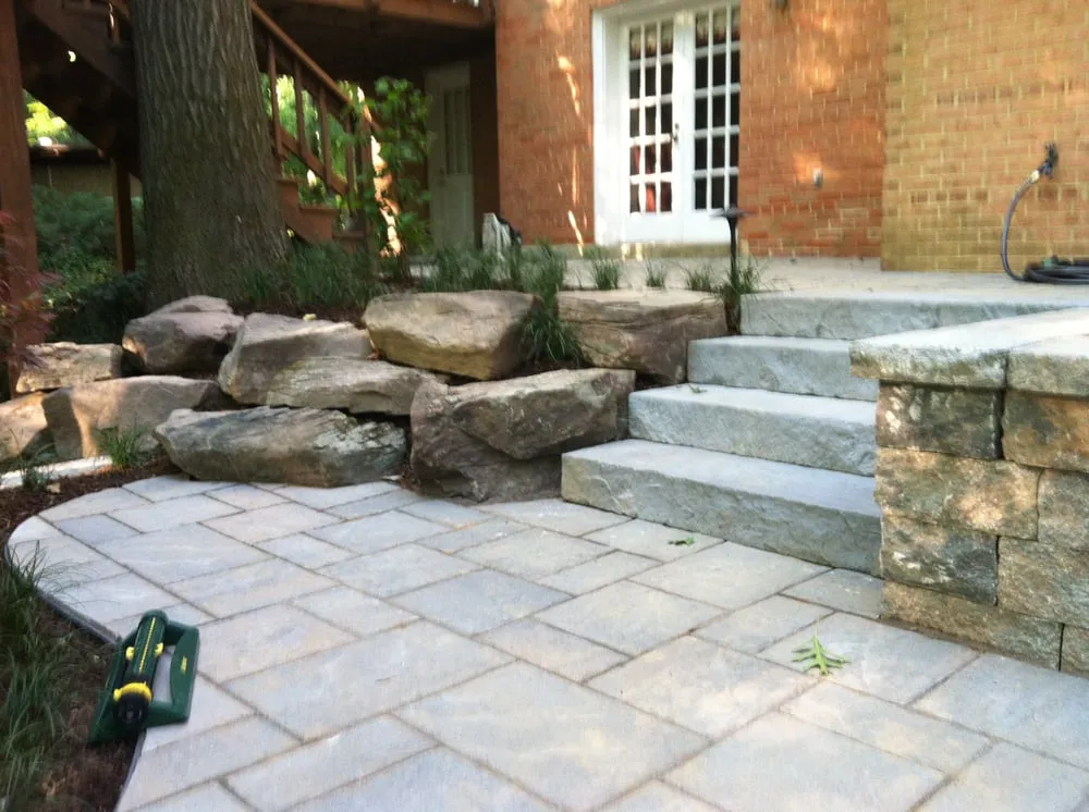 Custom lawn mowing service in Arlington, VA by Groff Landscape Design