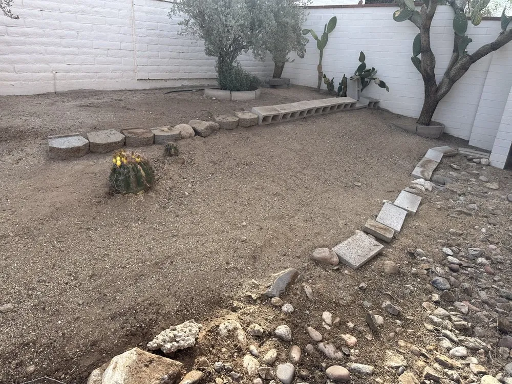 Affordable lawn mowing service for outdoor upgrades across Tucson, AZ - Groom & Bloom