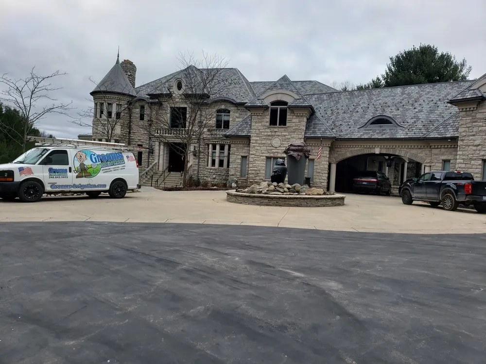 Reliable landscape design for year-round maintenance in Waterford Township, MI by Grooms Irrigation & Property Services