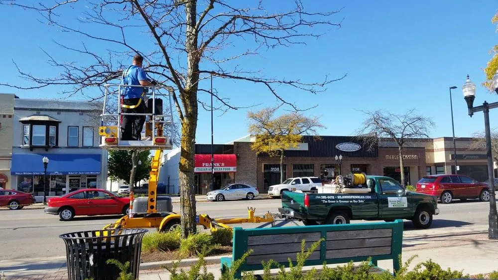 Custom outdoor landscaping experts serving Wyandotte, MI - Grosse Ile Lawn Sprinkler & Fertilizing