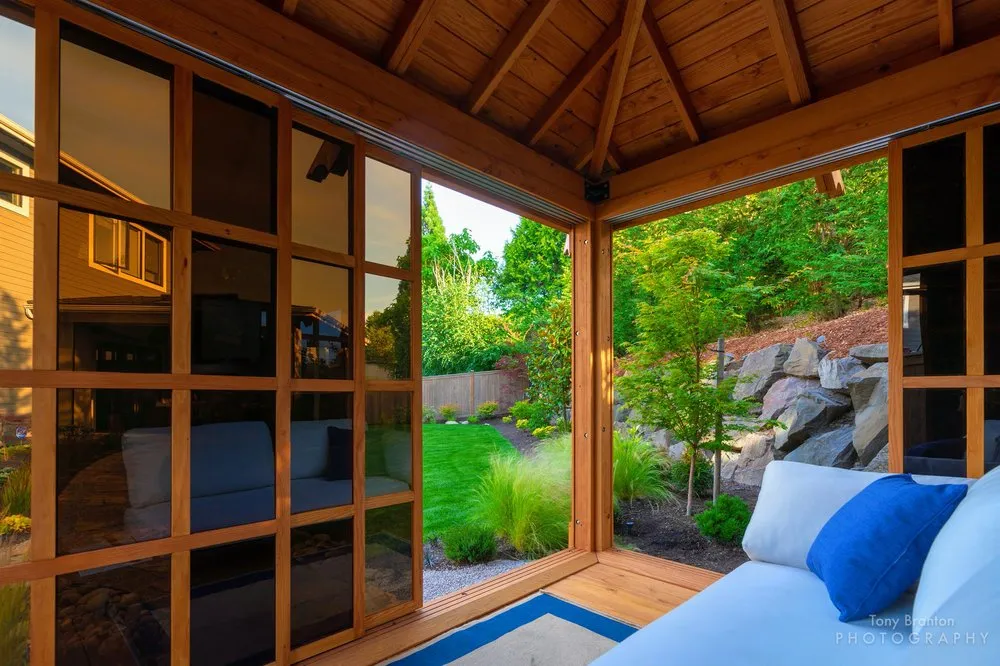 Custom landscape installation in Kirkland, WA - Grotes Garden Design