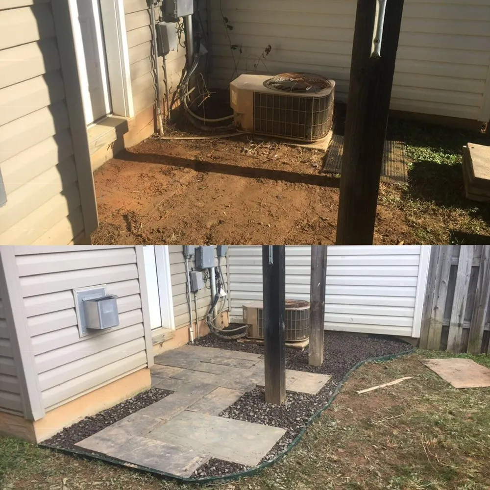 Reliable garden landscaping for homes in Fredericksburg, VA by Ground Affects Services