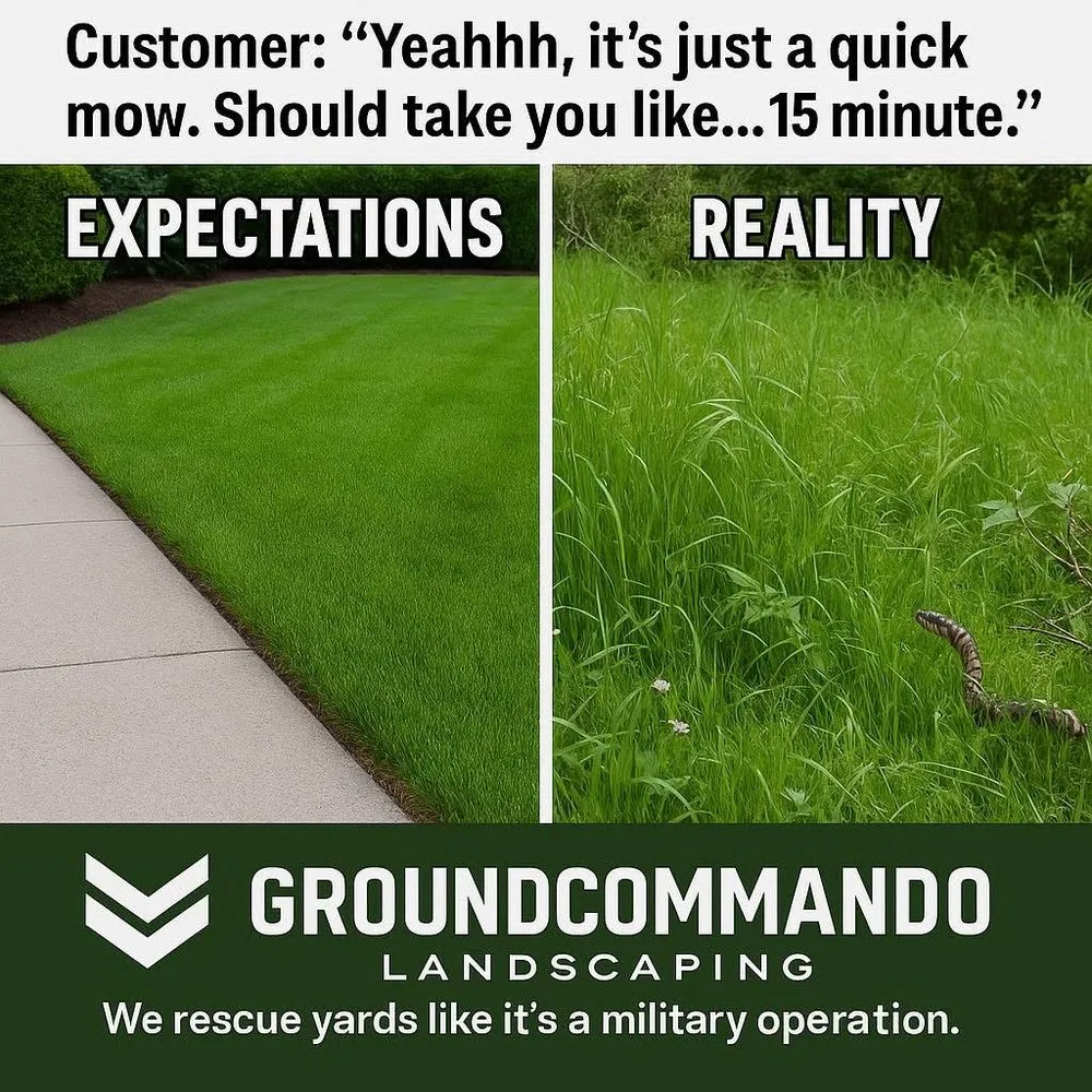 Custom lawn care service in Vancouver, WA by Ground Commando