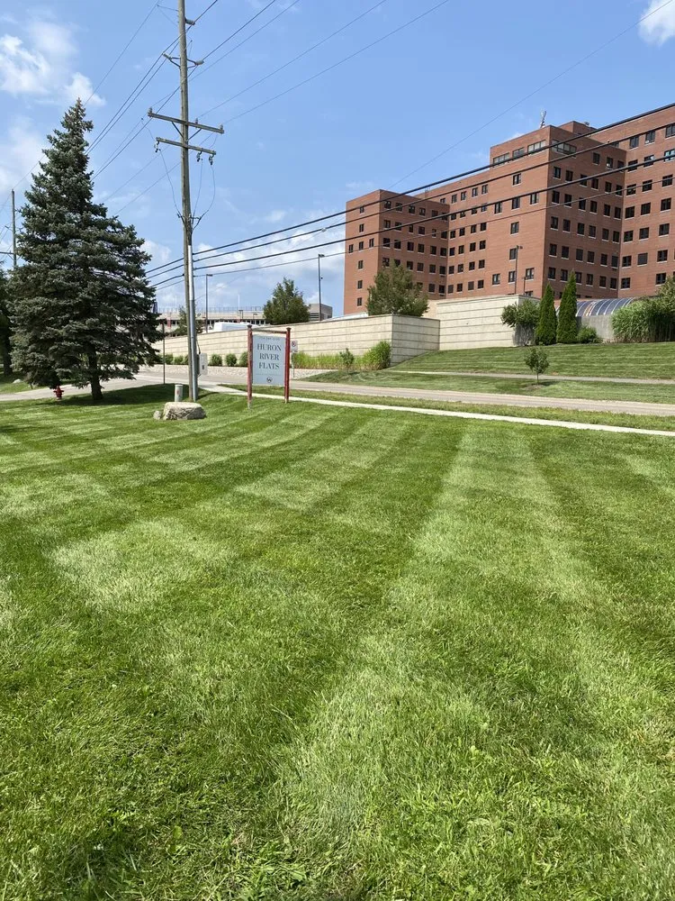 Custom lawn mowing service in Belleville, MI - Ground Control