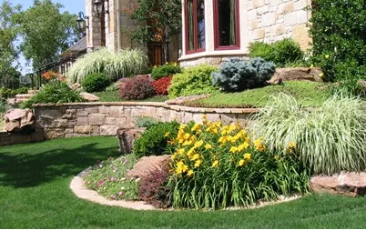 Custom landscaping services with custom design in Shelby, NC by Ground Control Landscape Management