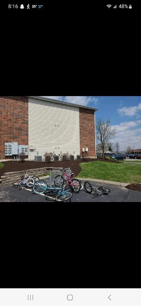 Custom garden landscaping in Ossian, IN by Ground Control Lawn & Landscaping