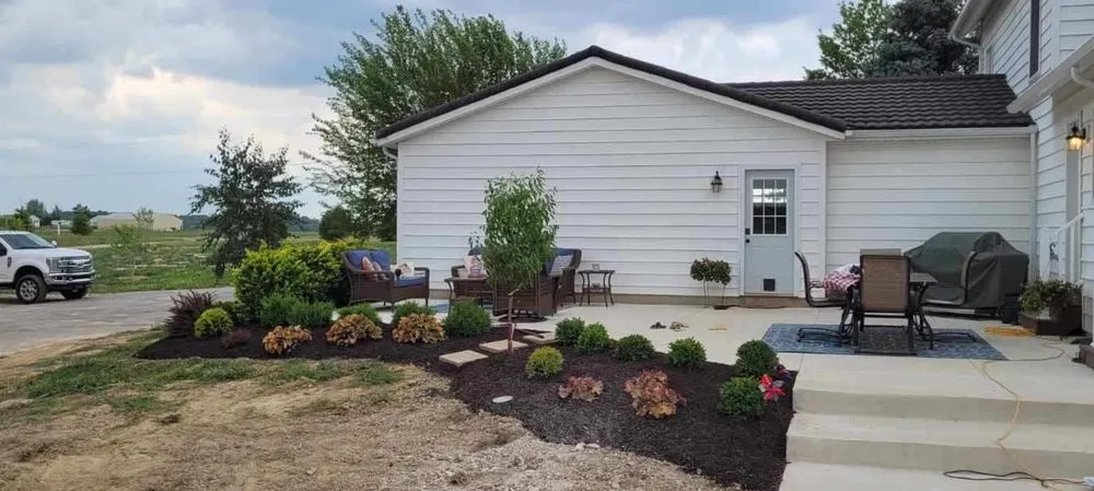 Trusted yard cleanup service with custom design across Ossian, IN - Ground Control Lawn & Landscaping