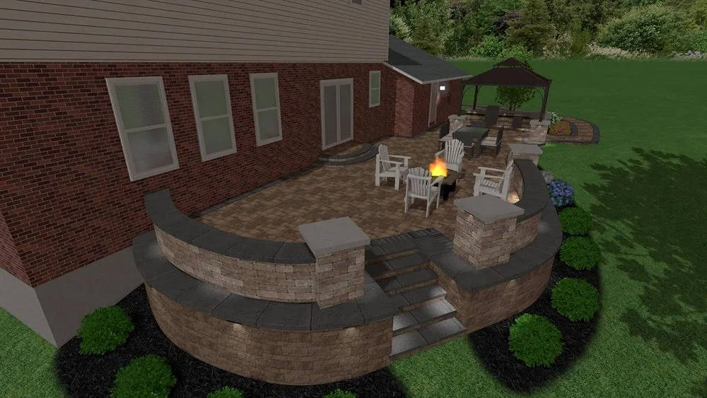 Reliable residential landscaping in Masson, OH by Ground Control Lawn and Landscape