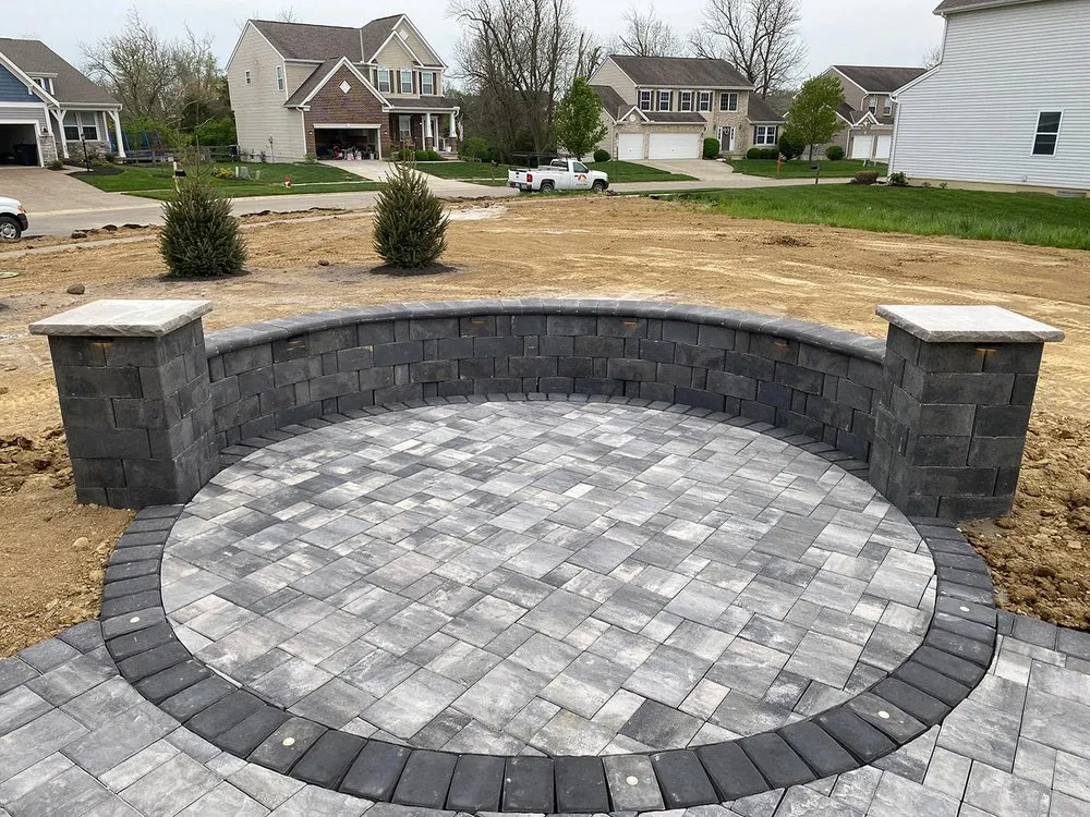 Custom residential landscaping for beautiful yards in Masson, OH by Ground Control Lawn and Landscape