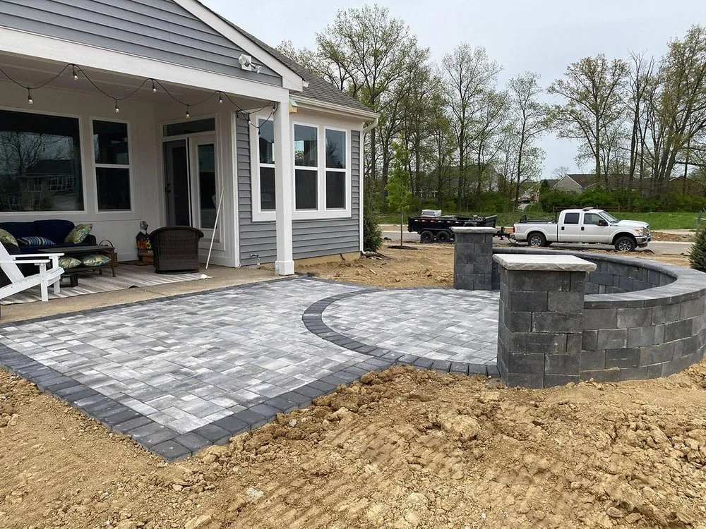Expert garden landscaping for residential properties in Masson, OH by Ground Control Lawn and Landscape