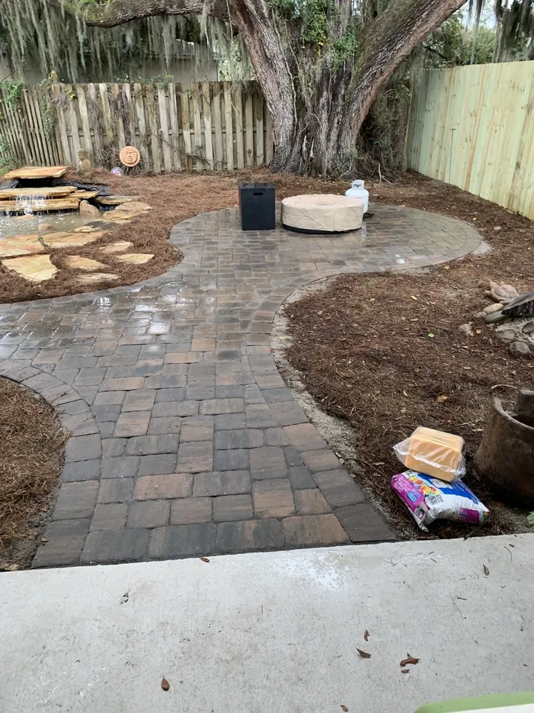 Expert yard cleanup service with custom design across Newberry, FL - Ground Control