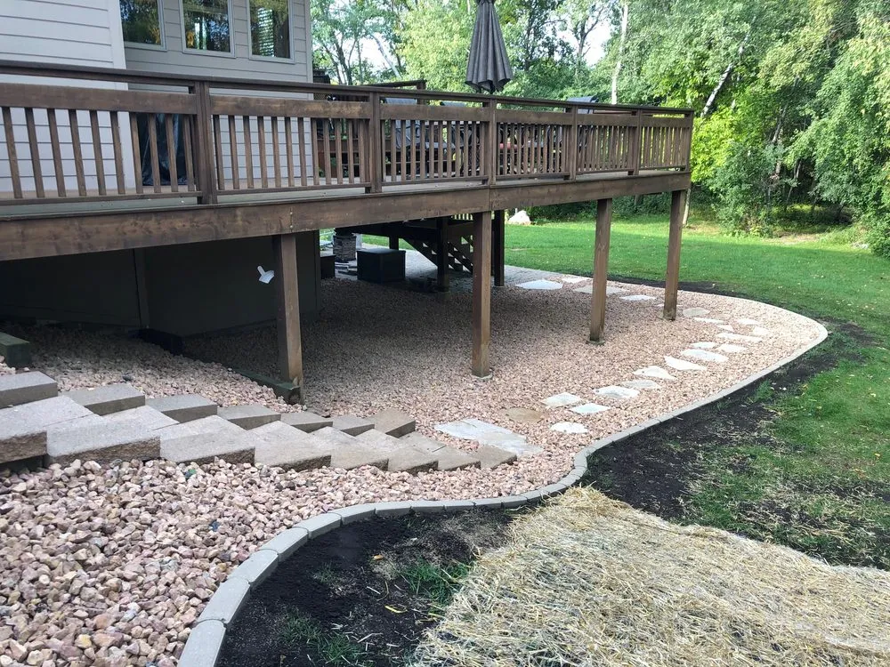 Affordable landscape installation in Sartell, MN by Ground Control