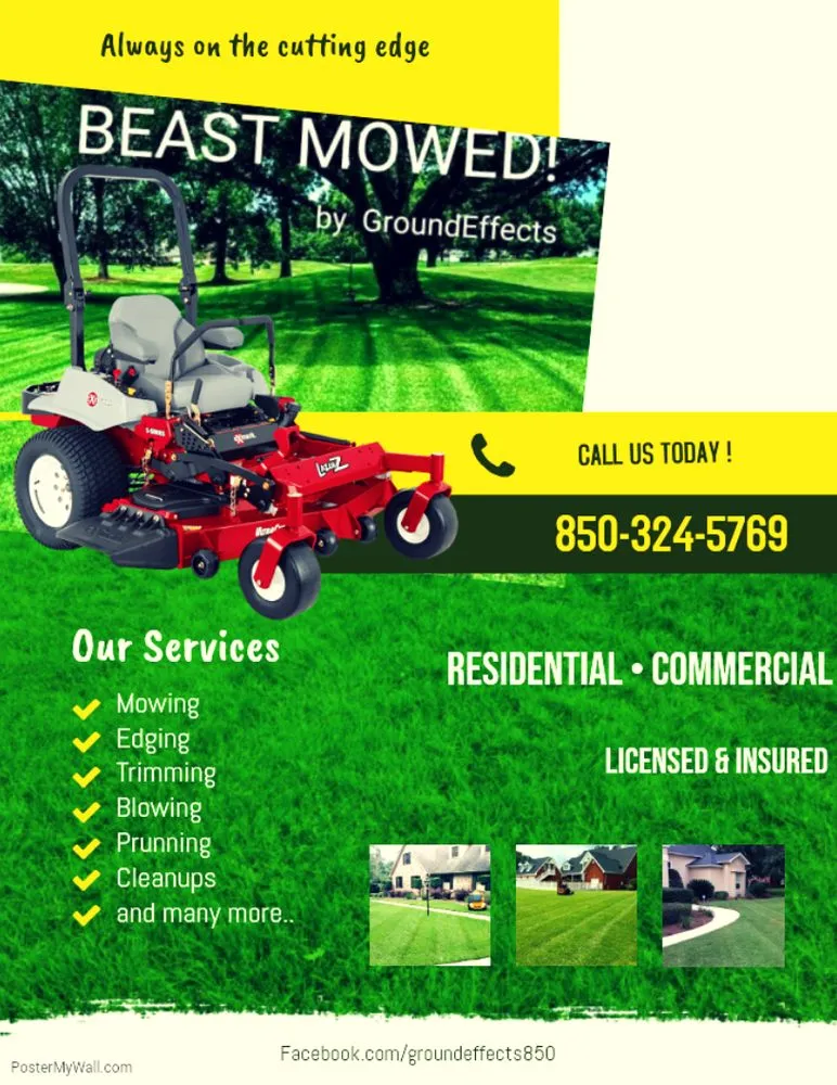 Affordable landscape design in Milton, FL - Ground Effects Lawn and Landscapes