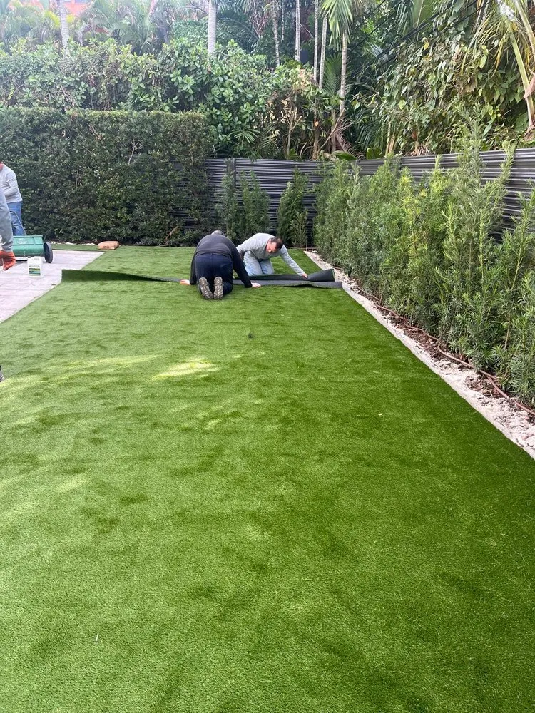 Professional garden landscaping near you in Miami Lakes, FL by Ground Experts