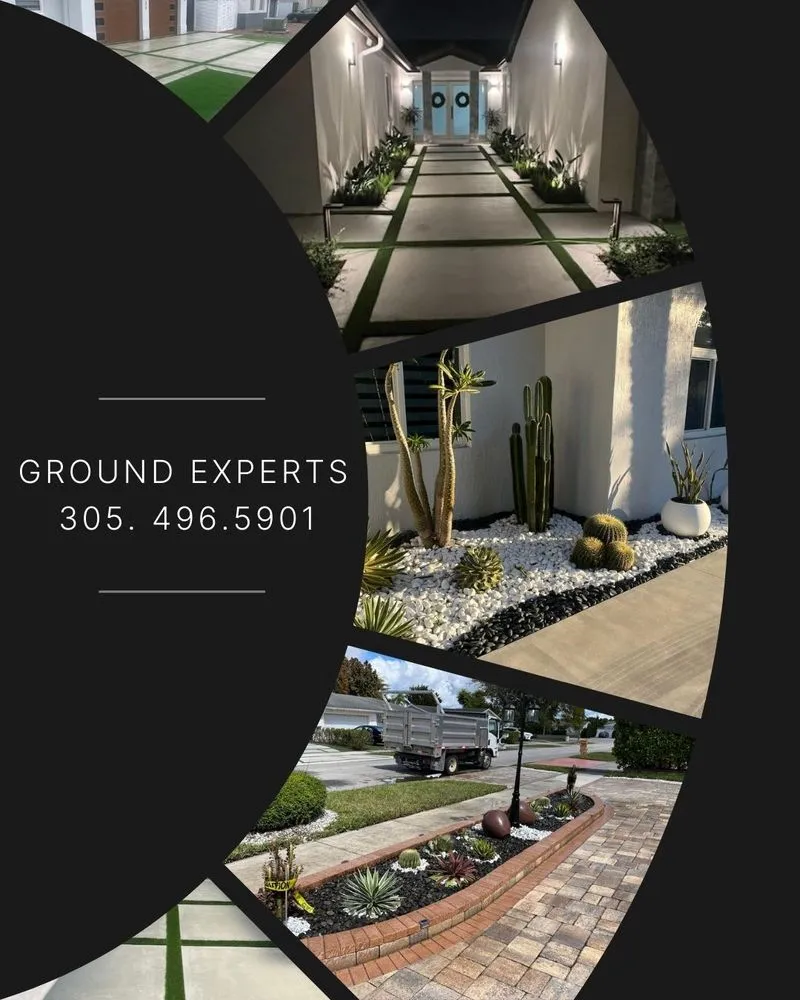 Custom residential landscaping for outdoor upgrades across Miami Lakes, FL - Ground Experts