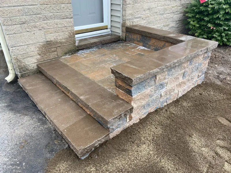 Professional landscaping services with custom design in Liverpool, NY by Ground Force Property Services