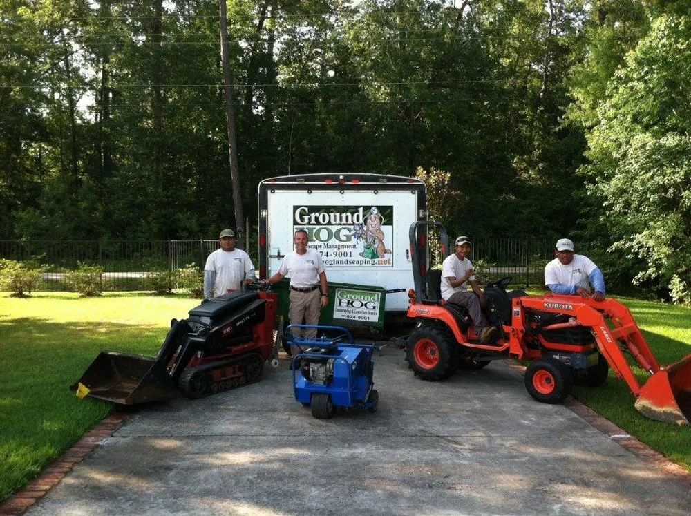 Local residential landscaping for beautiful yards in Mandeville, LA by Ground Hog Landscape Management