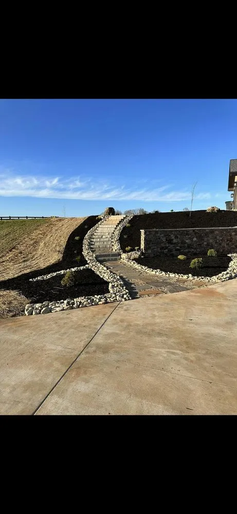 Expert garden landscaping for year-round maintenance in Greenville, SC by Ground Oasis Construction