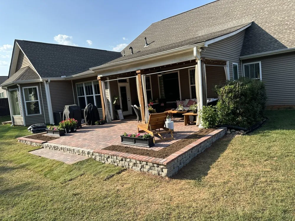 Expert landscape installation in Greenville, SC - Ground Oasis Construction