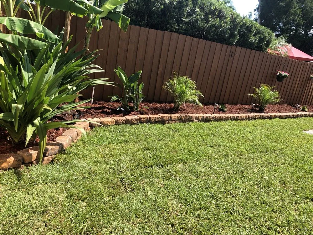 Professional lawn mowing service for homes in Orlando, FL by Ground Source