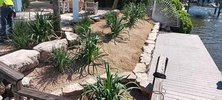 Professional lawn care service for residential properties in Stuart, FL by Ground Source